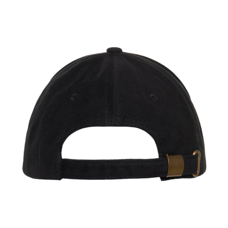 Черная бейсболка с кантом арт. 11K, 5 клиньев, 100% хлопок, 280 гр/м2, оптом | Мерч, униформа и текстиль для бизнеса  photo-4