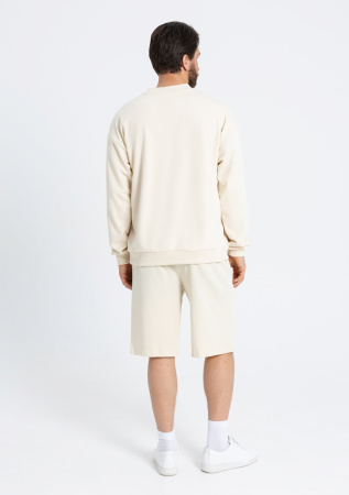 Свитшот унисекс STAN футер без начёса, 350, 96, Молочный (11) | Мерч, униформа и текстиль для бизнеса photo-6