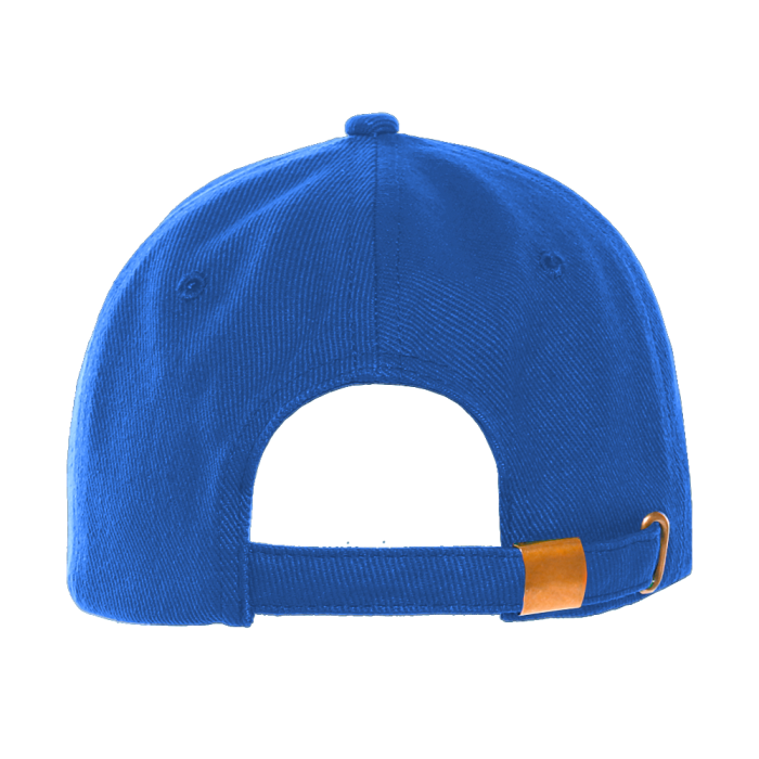 Синяя бейсболка арт. 01, 5 клиньев из 100% хлопка, 330 гр/м2, оптом | Мерч, униформа и текстиль для бизнеса  фото-4