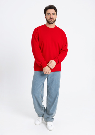 Свитшот унисекс STAN футер без начёса, 350, 96, Красный (14) | Мерч, униформа и текстиль для бизнеса photo-5