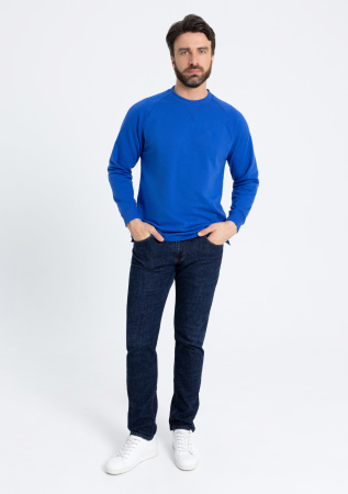 Свитшот унисекс STAN футер с начёсом 220, 60, Синий (16) | Мерч, униформа и текстиль для бизнеса photo-4