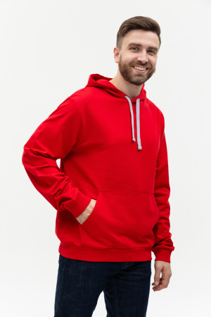 Худи унисекс STAN футер без начёса 260, 23, Красный (14) | Мерч, униформа и текстиль для бизнеса photo-7