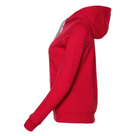 Женская красная толстовка STAN арт. 17W, футер с начесом, 60% хлопок 40% полиэстер, 280 гр/м2 — оптом | Мерч, униформа и текстиль для бизнеса photo-1