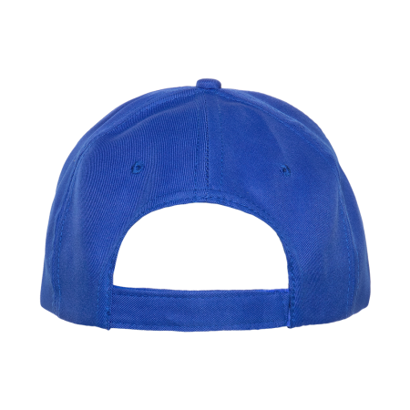 Синяя бейсболка арт. 10P, 5 клиньев из 100% полиэстера, 150 гр/м2, оптом | Мерч, униформа и текстиль для бизнеса photo-4