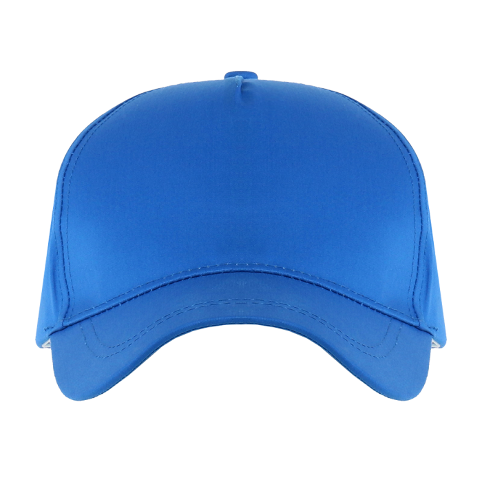 Синяя бейсболка 5 клиньев из 100% хлопка, 150 гр/м2, оптом | Мерч, униформа и текстиль для бизнеса  фото-2