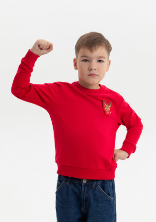 Свитшот детский STAN футер без начёса, 260, 63J, Красный (14) | Мерч, униформа и текстиль для бизнеса photo-21