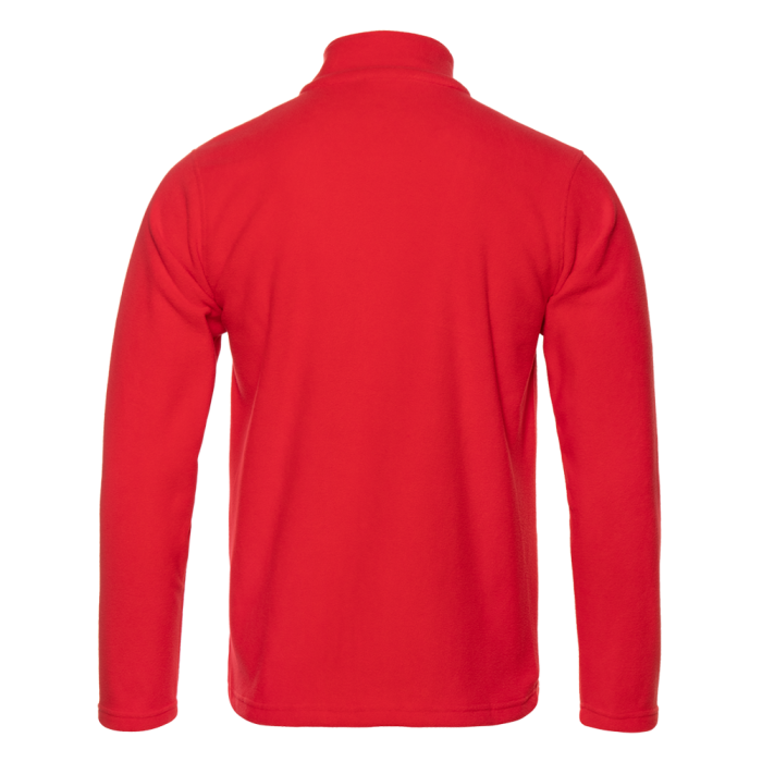 Красная толстовка STAN арт. 21R на молнии, микрофлис, 100% полиэстер, 280 гр/м2 | Мерч, униформа и текстиль для бизнеса фото-1