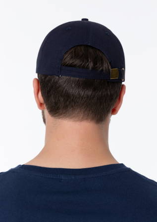 Тёмно-синяя футболка арт. 02 прямого кроя из 100% хлопка, 160 гр/м2, оптом | Мерч, униформа и текстиль для бизнеса  photo-11