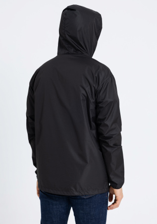 Черная однотонная ветровка арт. 59, 100% полиэстер, Dewspo 210T – оптом | Мерч, униформа и текстиль для бизнеса photo-6