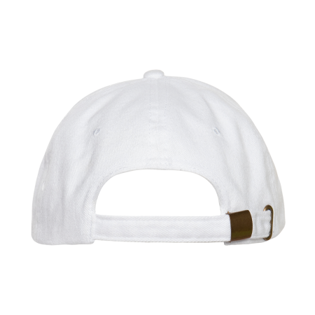 Белая бейсболка с кантом арт. 11K, 5 клиньев, 100% хлопок, 280 гр/м2, оптом | Мерч, униформа и текстиль для бизнеса  photo-4