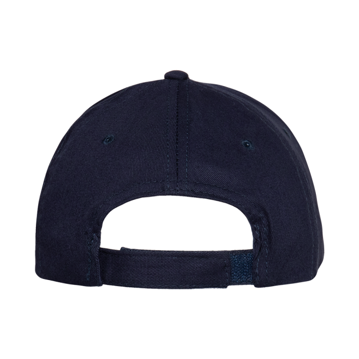 Темно-синяя бейсболка арт. 10L, 5 клиньев из 100% хлопка, 150 гр/м2, оптом | Мерч, униформа и текстиль для бизнеса  фото-4