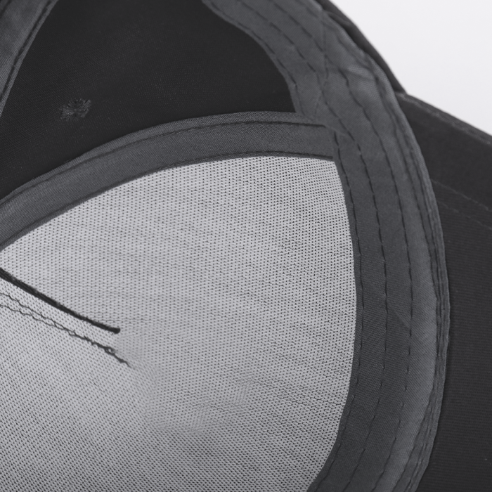 Темно-серая бейсболка 5 клиньев из 100% хлопка, оптом | Мерч, униформа и текстиль для бизнеса  фото-3