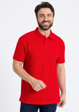 Красная рубашка поло арт. 04U из 100% хлопка, 185 гр/м2, оптом | Мерч, униформа и текстиль для бизнеса  photo-7