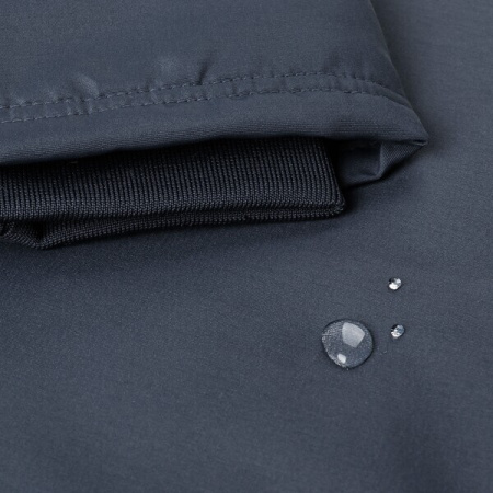 Графитовая однотонная куртка арт. 73, 100% полиэстер с водоотталкивающей пропиткой, оптом | Мерч, униформа и текстиль для бизнеса photo-5