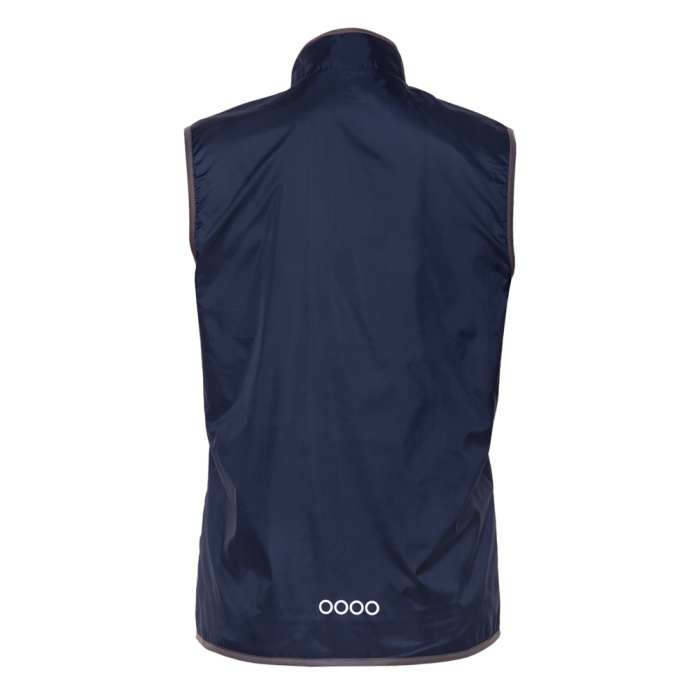 Темно-синий однотонный двухсторонний женский жилет арт. 24WN, Taffeta 210T, оптом | Мерч, униформа и текстиль для бизнеса фото-1