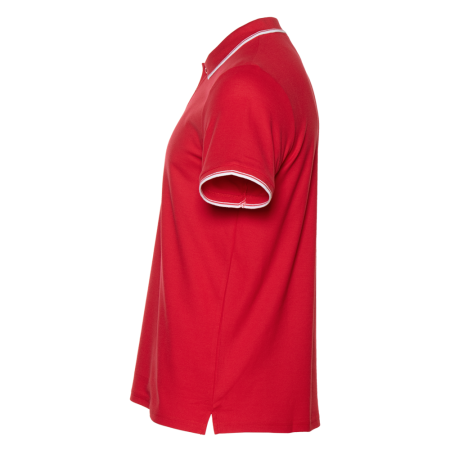 Рубашка поло мужская STAN с окантовкой хлопок/полиэстер 185, 04T, Красный (14) | Мерч, униформа и текстиль для бизнеса photo-2