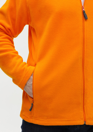 Толстовка унисекс STAN на молнии микрофлис 200, 21, Оранжевый (28) | Мерч, униформа и текстиль для бизнеса photo-10