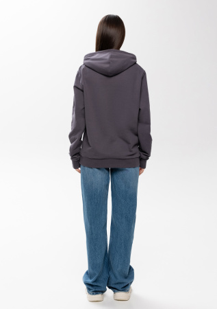 Худи унисекс STAN футер без начёса 260, 23, Темно-серый (100)  | Мерч, униформа и текстиль для бизнеса photo-12