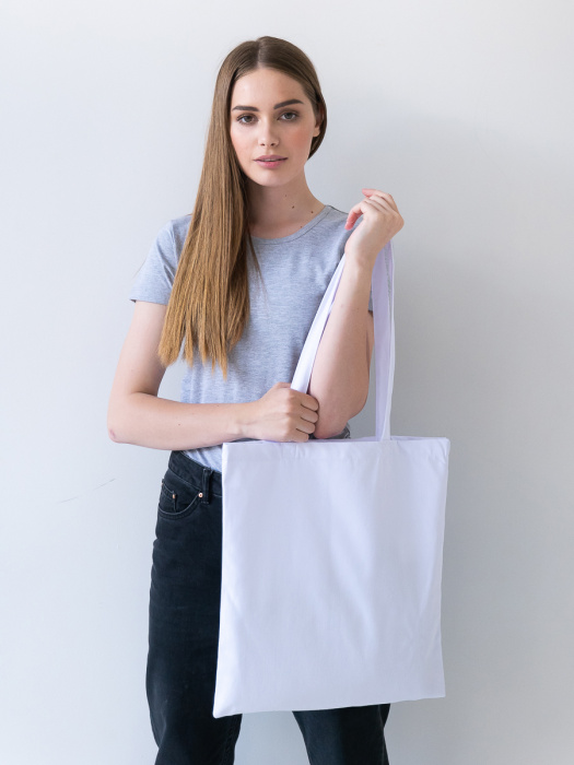 Белая сумка шопер, оптом | Мерч, униформа и текстиль для бизнеса фото-1