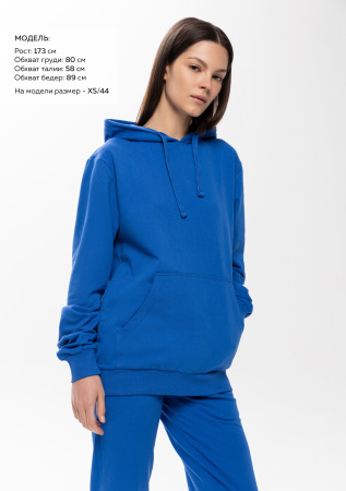Худи унисекс STAN футер без начёса 260, 23, Синий (16) | Мерч, униформа и текстиль для бизнеса photo-3