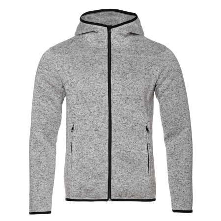 Светло-серая толстовка STAN арт. 67 на молнии, вязаный флис 100% полиэстер, 320 гр/м2 | Мерч, униформа и текстиль для бизнеса photo-0