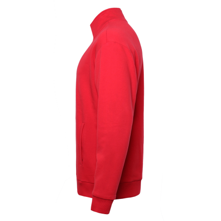 Толстовка STAN оверсайз на молнии, футер без начёса, 340, 102, Красный (14) photo-1