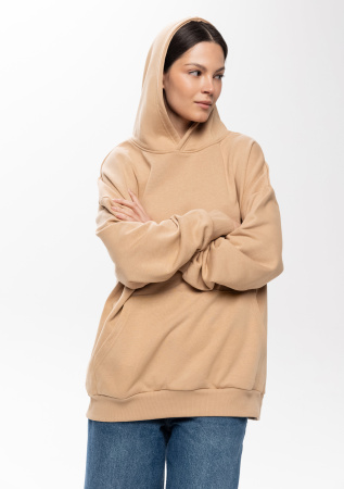 Худи унисекс STAN оверсайз футер без начёса 350, 66, Бежевый (54)  | Мерч, униформа и текстиль для бизнеса photo-10