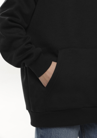 Худи унисекс STAN  оверсайз 320, 69, Чёрный (20) | Мерч, униформа и текстиль для бизнеса photo-11