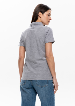 Рубашка поло женская STAN хлопок/полиэстер 185, 04WL, Серый меланж (50) | Мерч, униформа и текстиль для бизнеса photo-6