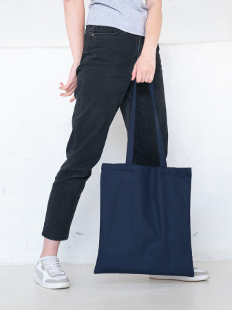 Сумка шопер STAN хлопок 38*42, 220, 200, Т-синий (46) photo-2