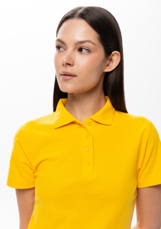 Рубашка поло женская STAN хлопок/полиэстер 185, 04WL, Жёлтый (12) photo-5