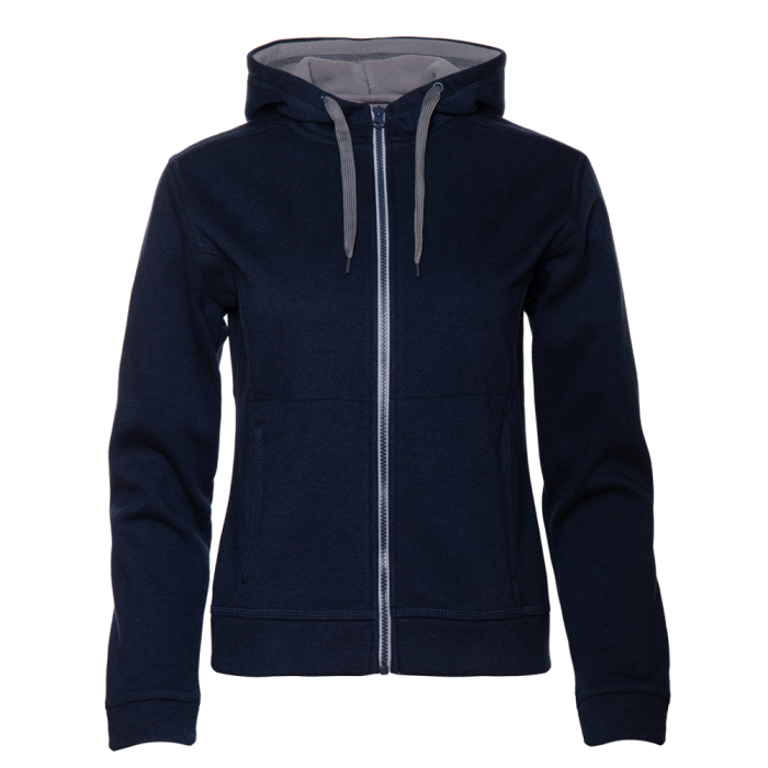 Толстовка женская STAN  с капюшоном на молнии сэндвич 320, 19, Т-синий меланж (146) фото-0