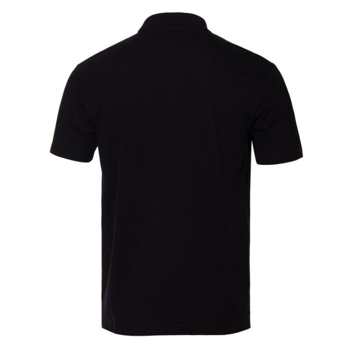 Черная рубашка поло арт. 04U из 100% хлопка, 185 гр/м2, оптом | Мерч, униформа и текстиль для бизнеса  фото-1