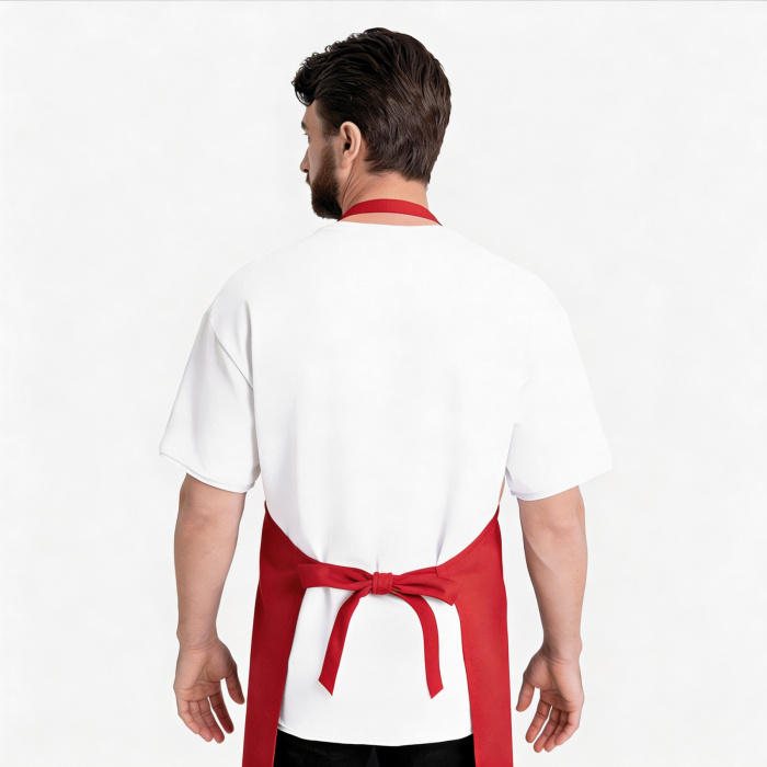 Фартук с грудкой, 240, 01, Красный (14) фото-4