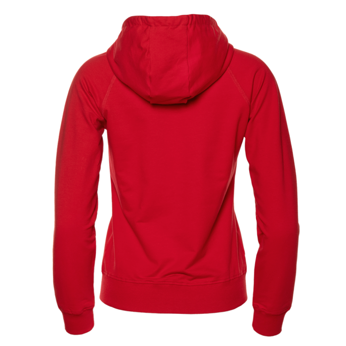 Женская красная толстовка STAN арт. 61W, футер без начеса, 92% хлопок 8% эластан, 260 гр/м2 | Мерч, униформа и текстиль для бизнеса фото-1