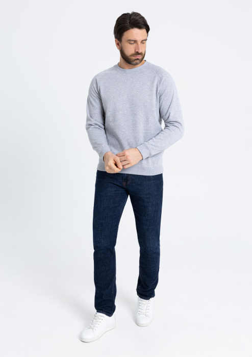 Свитшот унисекс STAN  футер с начёсом 260, 53, Серый меланж (50) | Мерч, униформа и текстиль для бизнеса фото-4