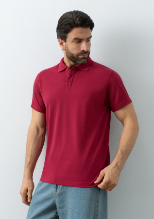 Рубашка поло унисекс STAN хлопок/полиэстер 185, 104, Бордовый (66) | Мерч, униформа и текстиль для бизнеса photo-3