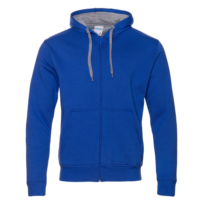 Толстовка  мужская STAN с капюшоном на молнии  футер с начёсом 280, 17,Синий (16) | Мерч, униформа и текстиль для бизнеса фото-0