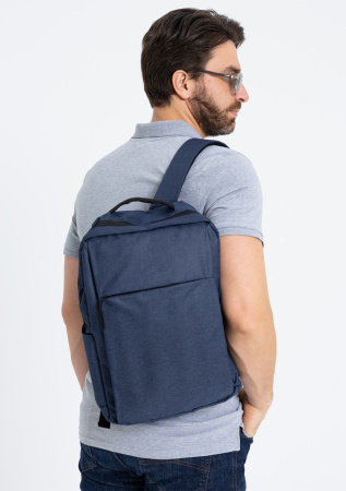 Темно-синий рюкзак арт. 151, 100% полиэстер, оптом | Мерч, униформа и текстиль для бизнеса photo-8