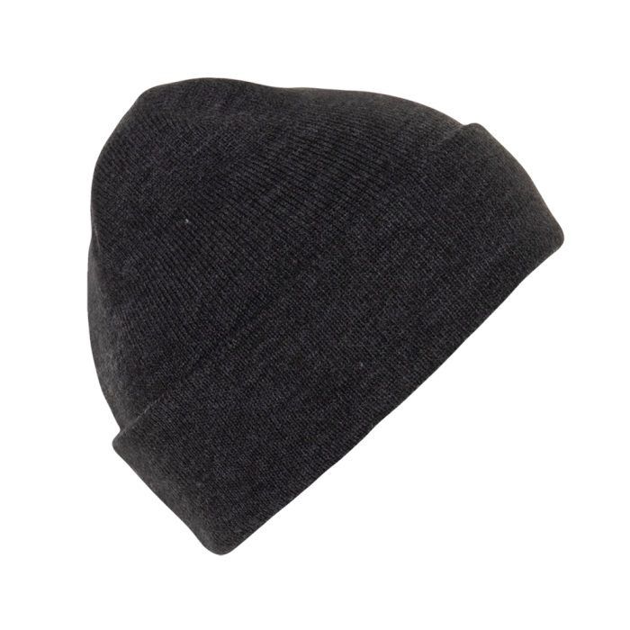 Темно-серая шапка арт. 115 из 100% акрила, 300 гр/м2, оптом | Мерч, униформа и текстиль для бизнеса  фото-1