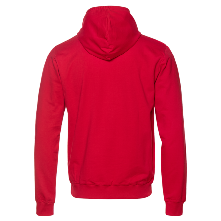 Красное худи арт. 23 с контрастным капюшоном, футер без начеса 100% хлопок, 260 гр/м2 | Мерч, униформа и текстиль для бизнеса photo-1