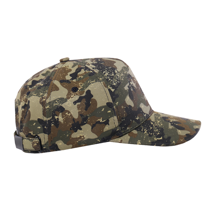 Бейсболка STAN 5 клиньев хлопок 280,03, Зеленый камуфляж (135) фото-2