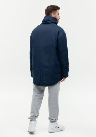Темно-синяя однотонная куртка арт. 73, 100% полиэстер с водоотталкивающей пропиткой, оптом | Мерч, униформа и текстиль для бизнеса photo-10