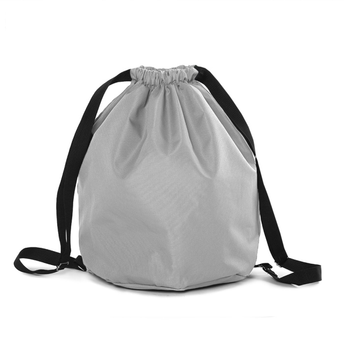 Светло-серый рюкзак арт. 150, 100% полиэстер, оптом | Мерч, униформа и текстиль для бизнеса фото-2