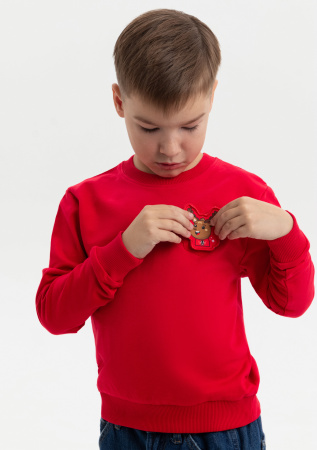 Свитшот детский STAN футер без начёса, 260, 63J, Красный (14) | Мерч, униформа и текстиль для бизнеса photo-20