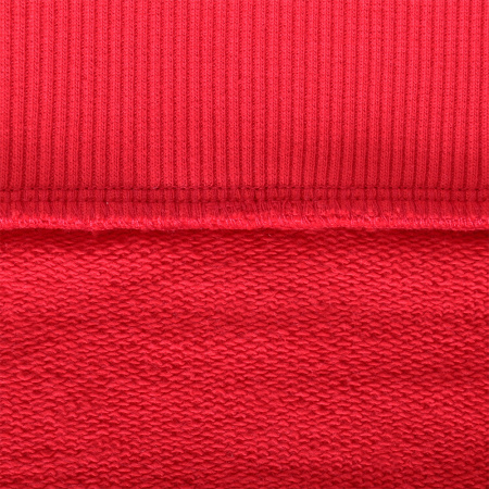 Толстовка STAN оверсайз на молнии, футер без начёса, 340, 102, Красный (14) photo-5