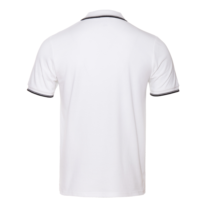 Рубашка поло мужская STAN с окантовкой хлопок/полиэстер 185, 04T, Белый (10) | Мерч, униформа и текстиль для бизнеса фото-1