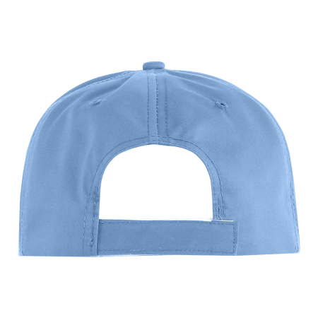 Голубая бейсболка 5 клиньев из 100% хлопка, 150 гр/м2, оптом | Мерч, униформа и текстиль для бизнеса  photo-3