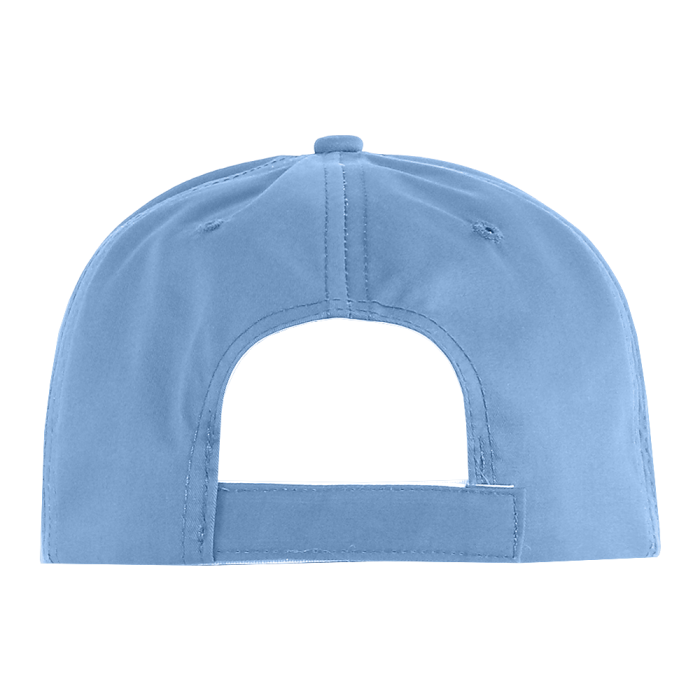 Голубая бейсболка 5 клиньев из 100% хлопка, 150 гр/м2, оптом | Мерч, униформа и текстиль для бизнеса  фото-3