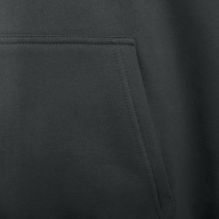 Толстовка унисекс Oversize Zip с капюшоном сэндвич 320, 100, Графит (101) photo-2